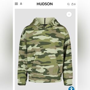 NWT Hudson boy’s camp hoodie.